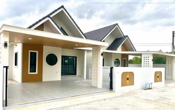 บ้านเดี่ยว พิกัด คลองอ้อมแก้ว อมตะเฟส 8, 9, 10 พานทอง