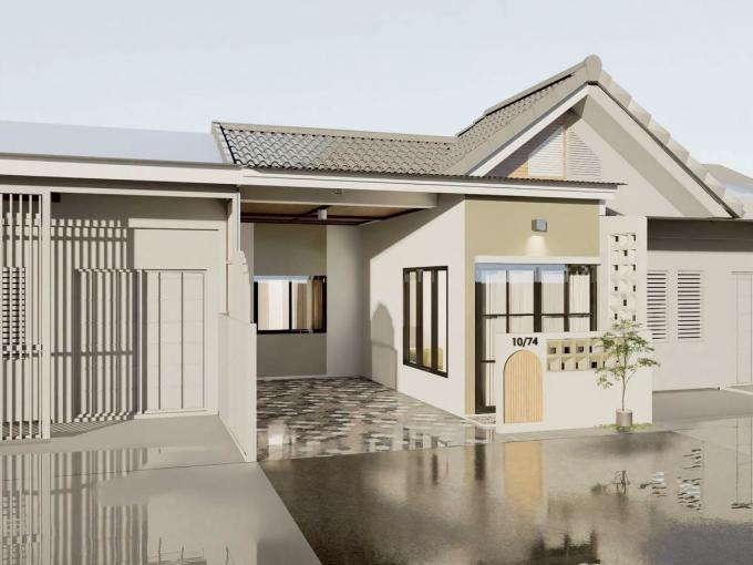 บ้านเดี่ยวชั้นเดียว หมู่บ้านแสนเจริญ