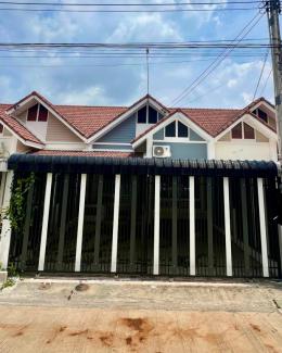 ขายบ้าน หมุ่บ้านอยู่สบาย พานทอง วัดบ้านงิ้ว ติดอมตะนคร (เฟส 7-10) บ้านเลขที่ 77-82