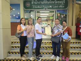 โอนบ้านทรายแก้วการ์เด้นโฮม 30/08/2567 ขานบ้านชลบุรี