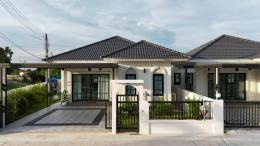 ขายบ้านบ้านเดี่ยวสไตล์อังกฤษ  มีทั้งหมด 15 หลัง พิกัด สำนักบก-หนองซ้ำซาก